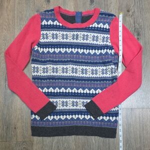 Women's Patterned Sweater - 100% Merino Wool